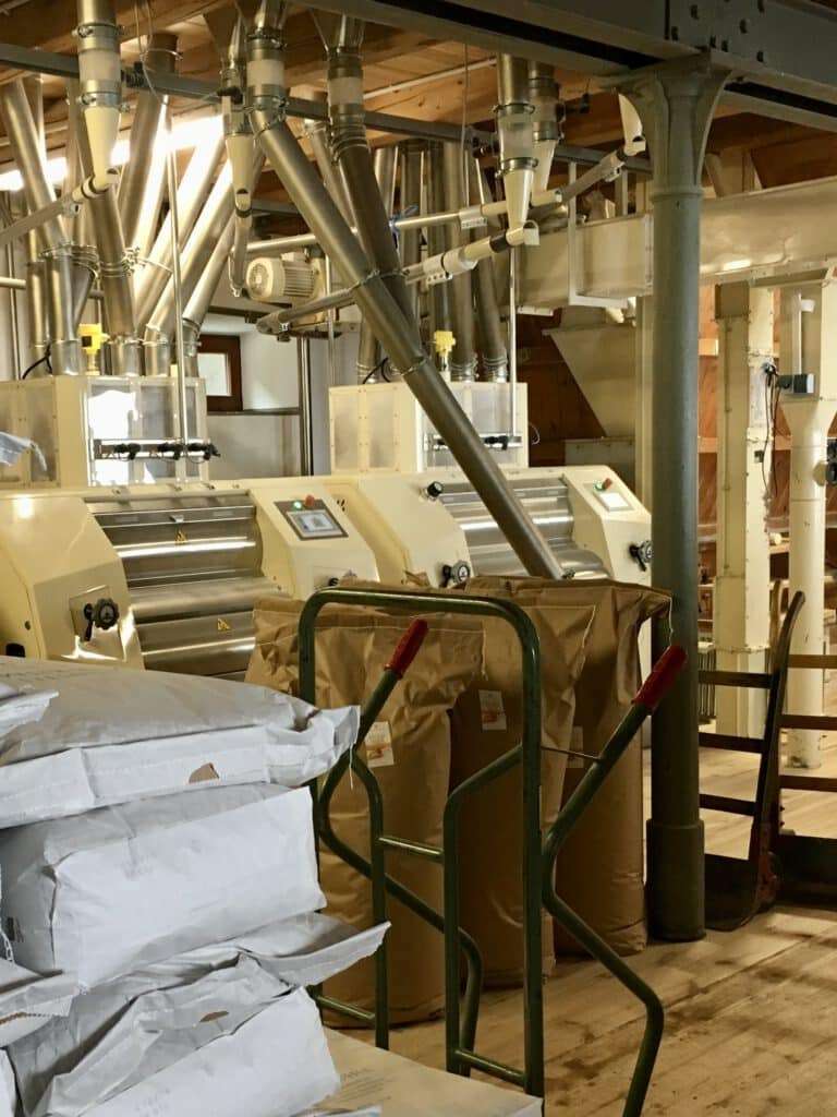 Drax Mühle - Mahlstöcke