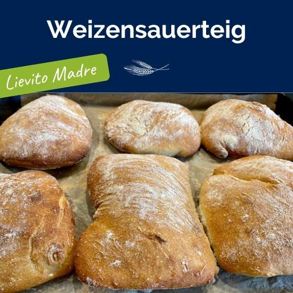 Weizensauerteig - Lievito Madre - Backen ohne Hefe