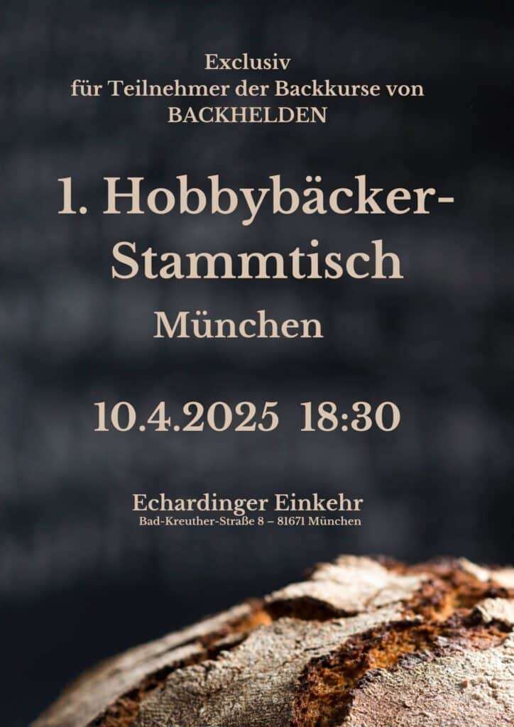 Einladung zum 1. Hobbybaecker-Stammtisch
